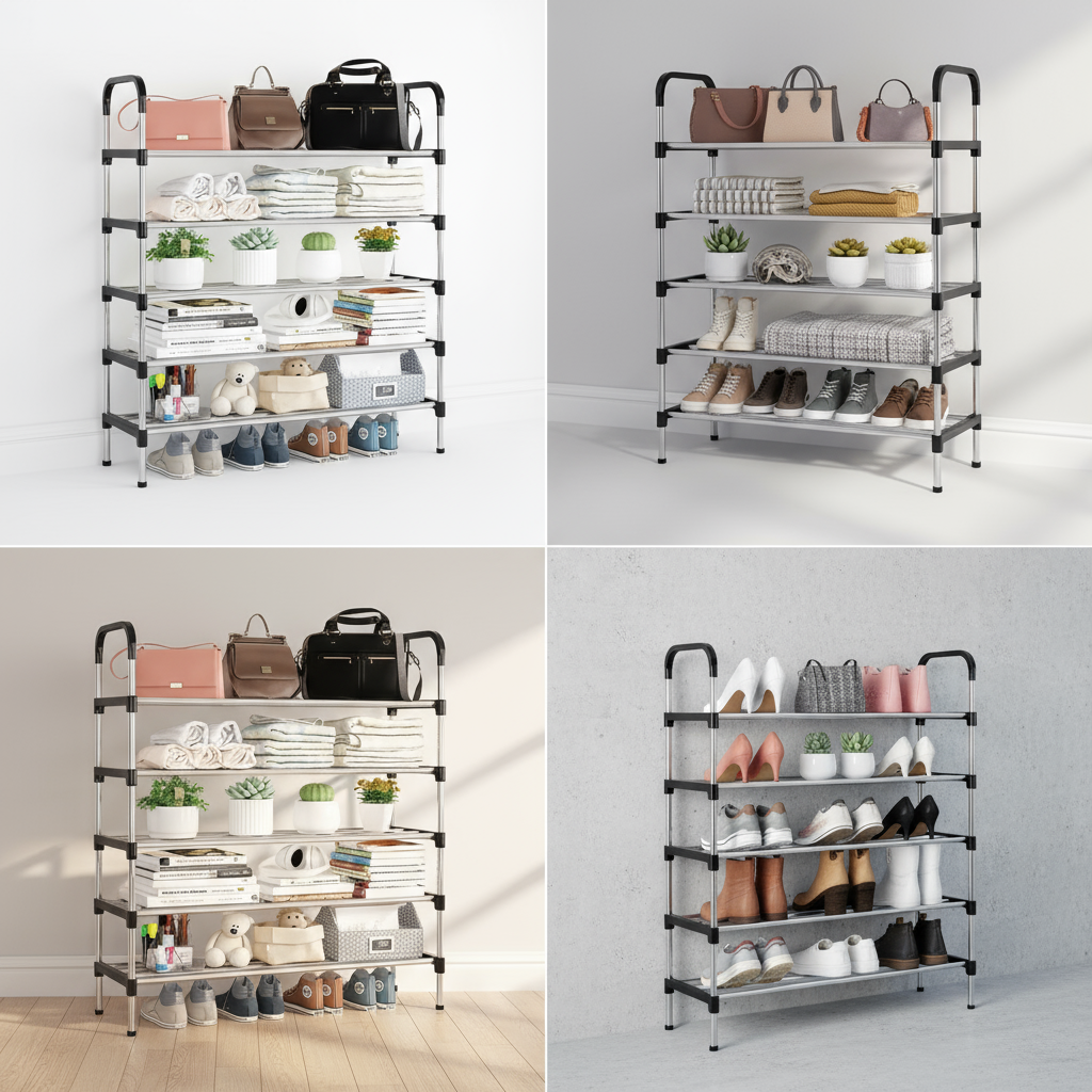 👟✨ Repisa de Zapatos 5 Niveles – Organización y Estilo en tu Hogar 🏠🥿