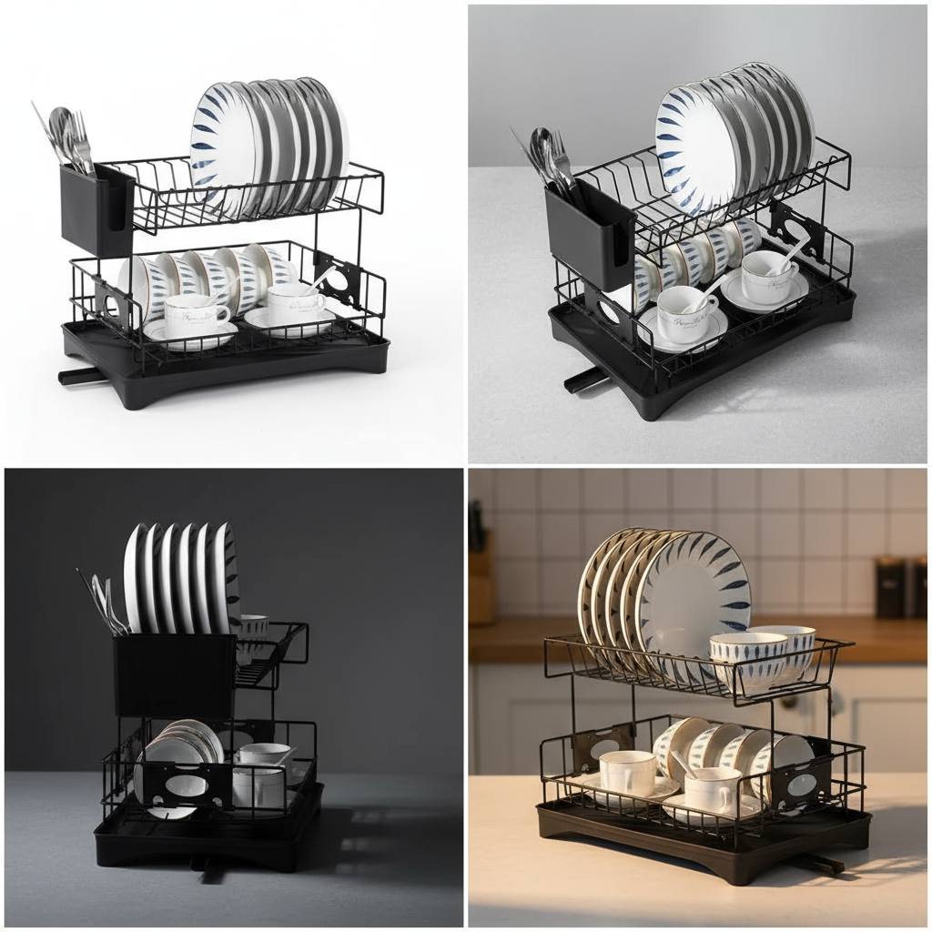 🍽️✨ Escurridor de Platos: Orden y Secado Rápido en tu Cocina 🧼💧