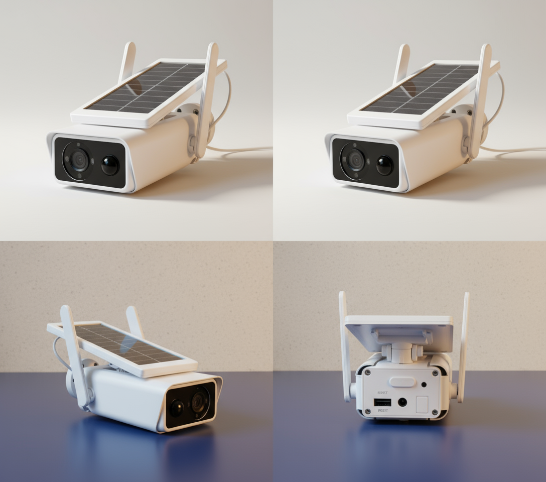 📹☀️ Cámara Solar WiFi IP66: ¡El Ojo Vigilante que Desafía la Noche y la Lluvia! 🛡️🌙💥