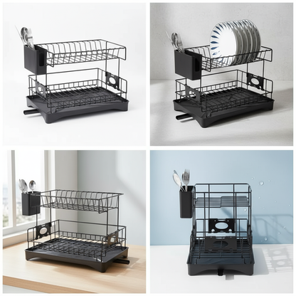 🍽️✨ Escurridor de Platos: Orden y Secado Rápido en tu Cocina 🧼💧