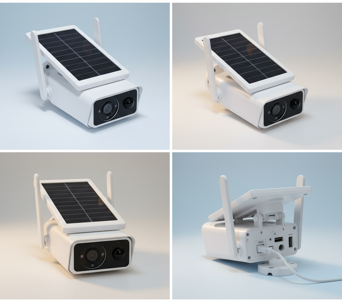 📹☀️ Cámara Solar WiFi IP66: ¡El Ojo Vigilante que Desafía la Noche y la Lluvia! 🛡️🌙💥